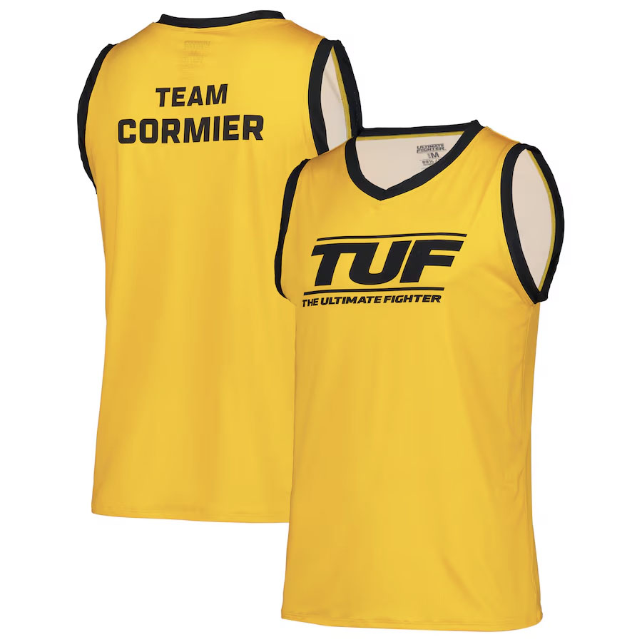 The Ultimate Fighter TUF 33 Team Cormier Jersey Gold