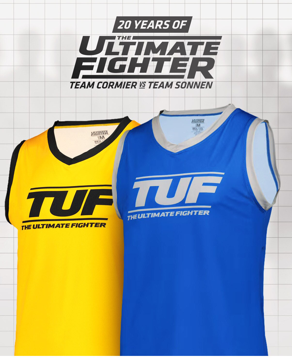 The Ultimate Fighter TUF 33 Team Cormier vs Team Sonnen UFC Jerseys