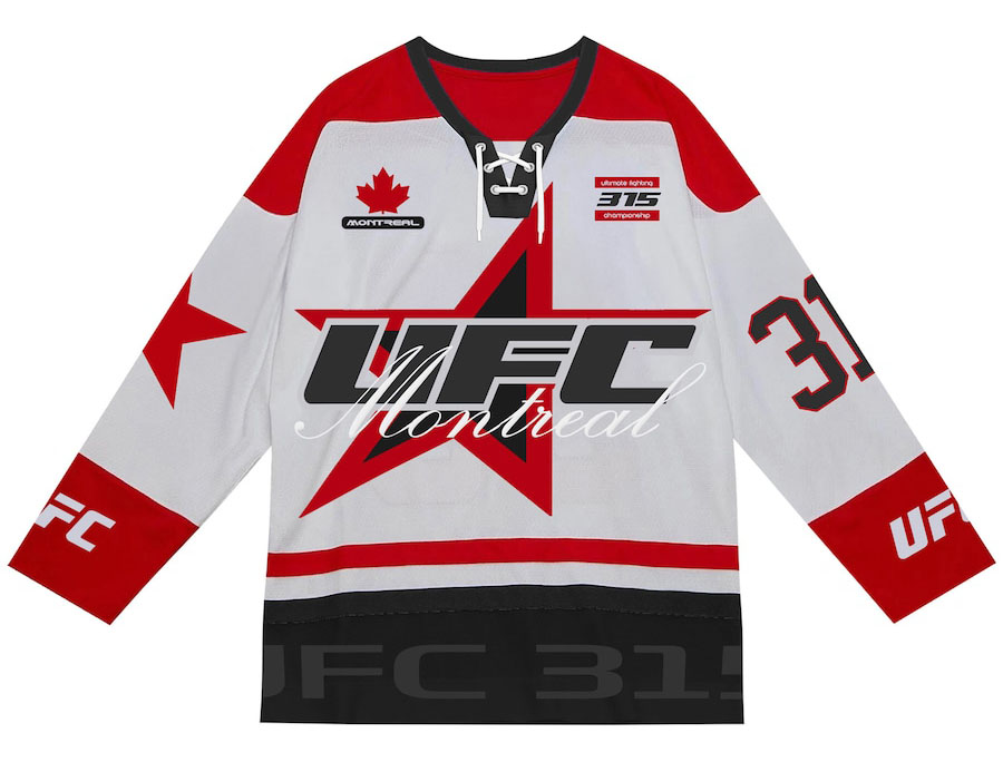 UFC 315 Montreal Hockey Jersey
