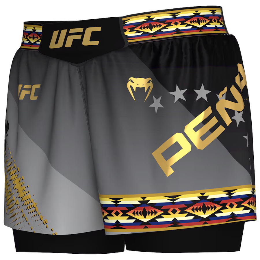 Julianna Pena UFC 316 Venum Custom Fight Shorts 1