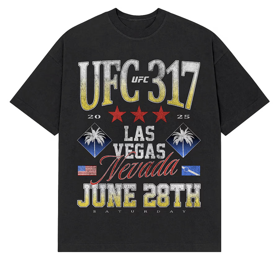 UFC 317 Vegas T Shirt
