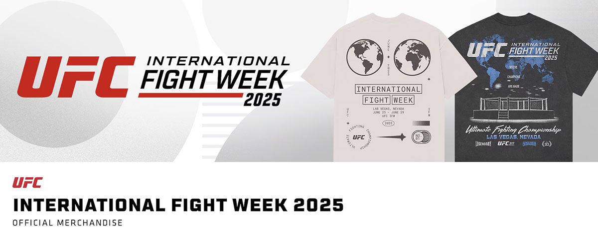 UFC International Fight Week 2025 Shirts Merchandise