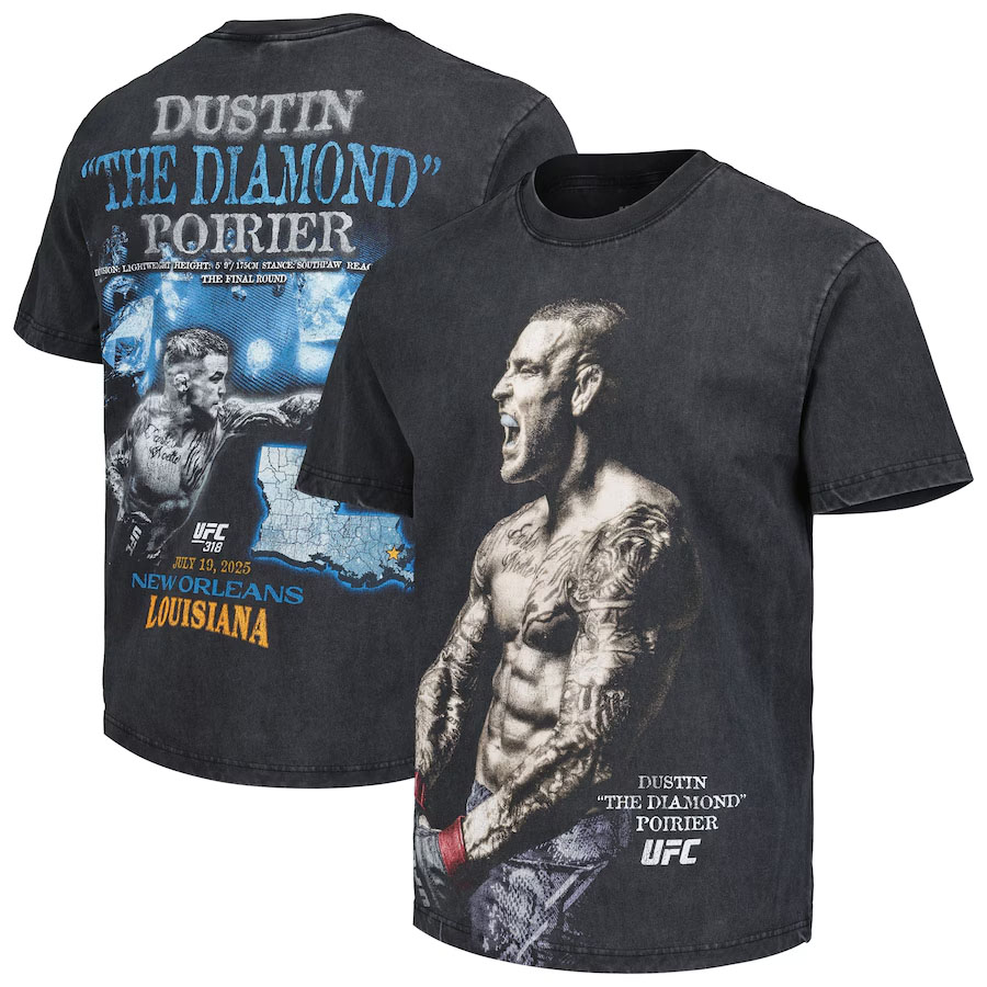 Dustin Poirier UFC 318 Last Dance T Shirt