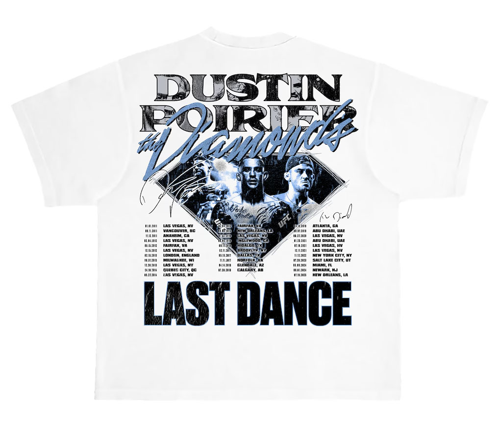 Dustin Poirier UFC 318 One Last Dance T Shirt 2
