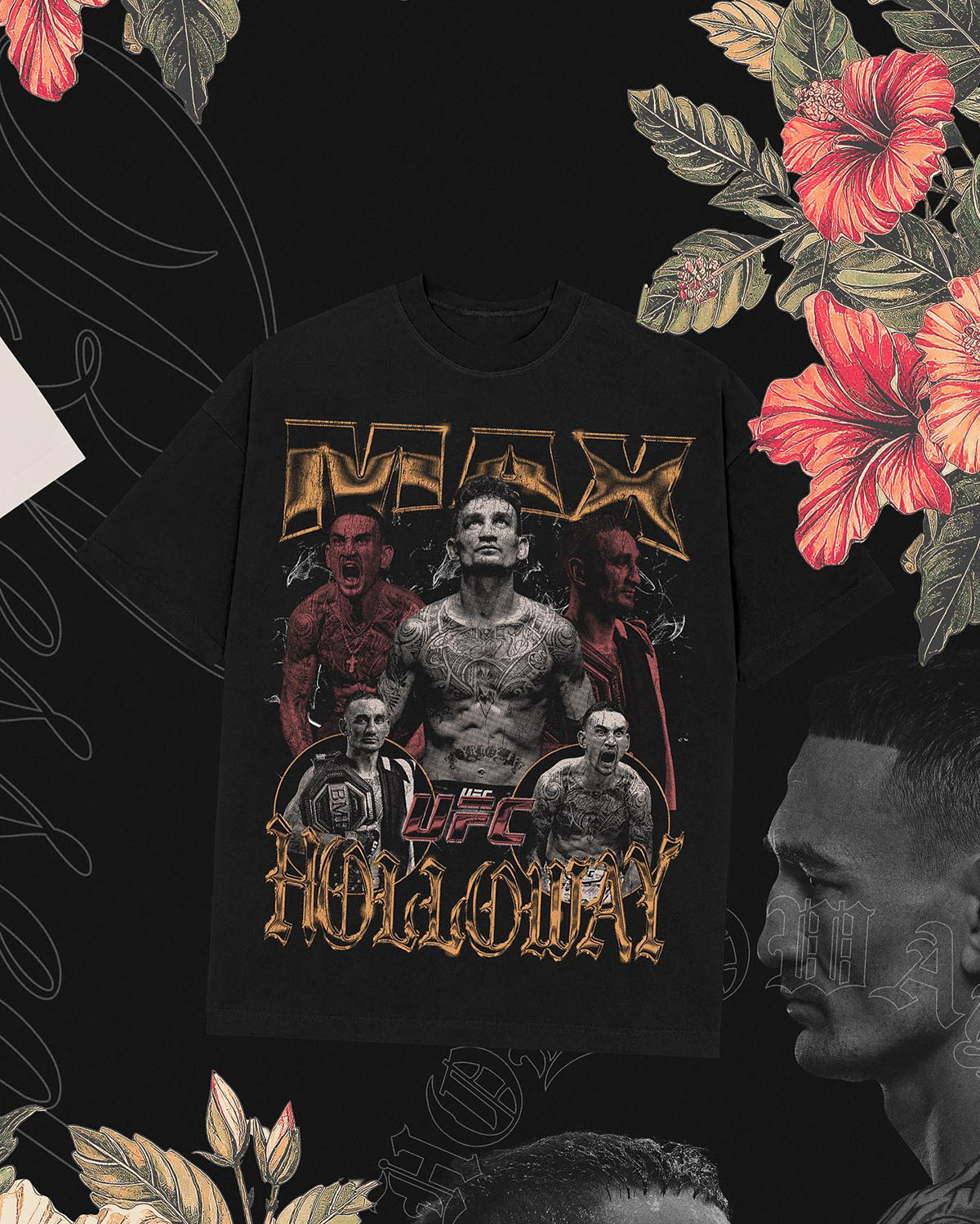 Max Holloway UFC 318 BMF Tee