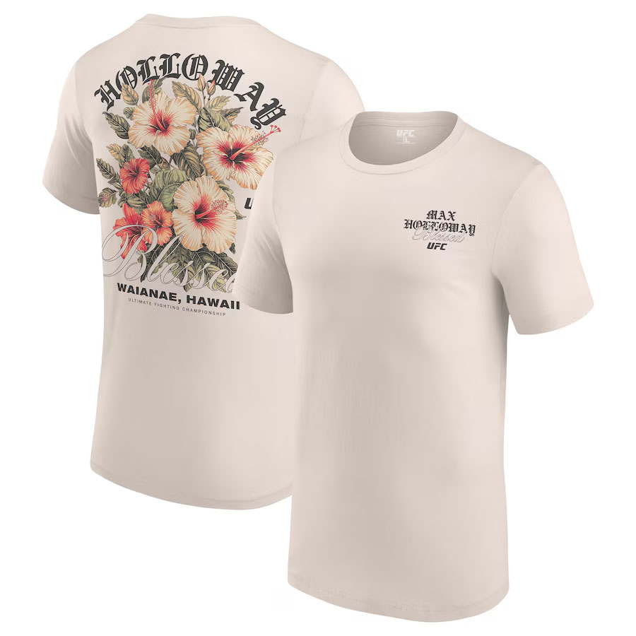 Max Holloway UFC 318 Hibiscus T Shirt