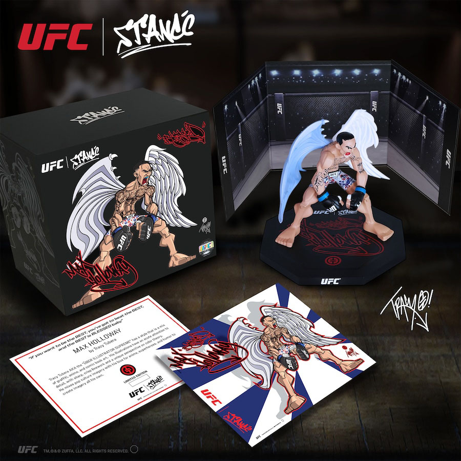 Max Holloway UFC Limited Edition Blessed Figurine by Tracy Tubera 2