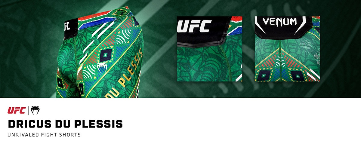 Dricus Du Plessis UFC 319 Custom Venum Fight Shorts