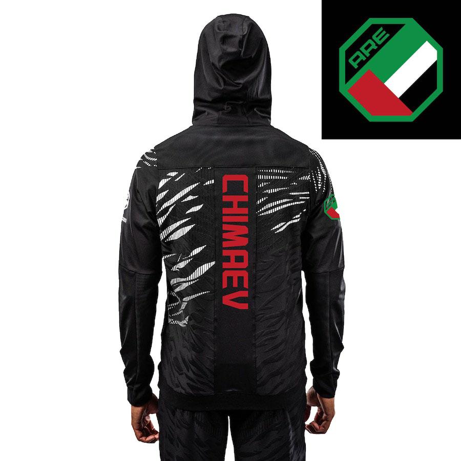 Khamzat Chimaev UFC Venum Black Walkout Hoodie
