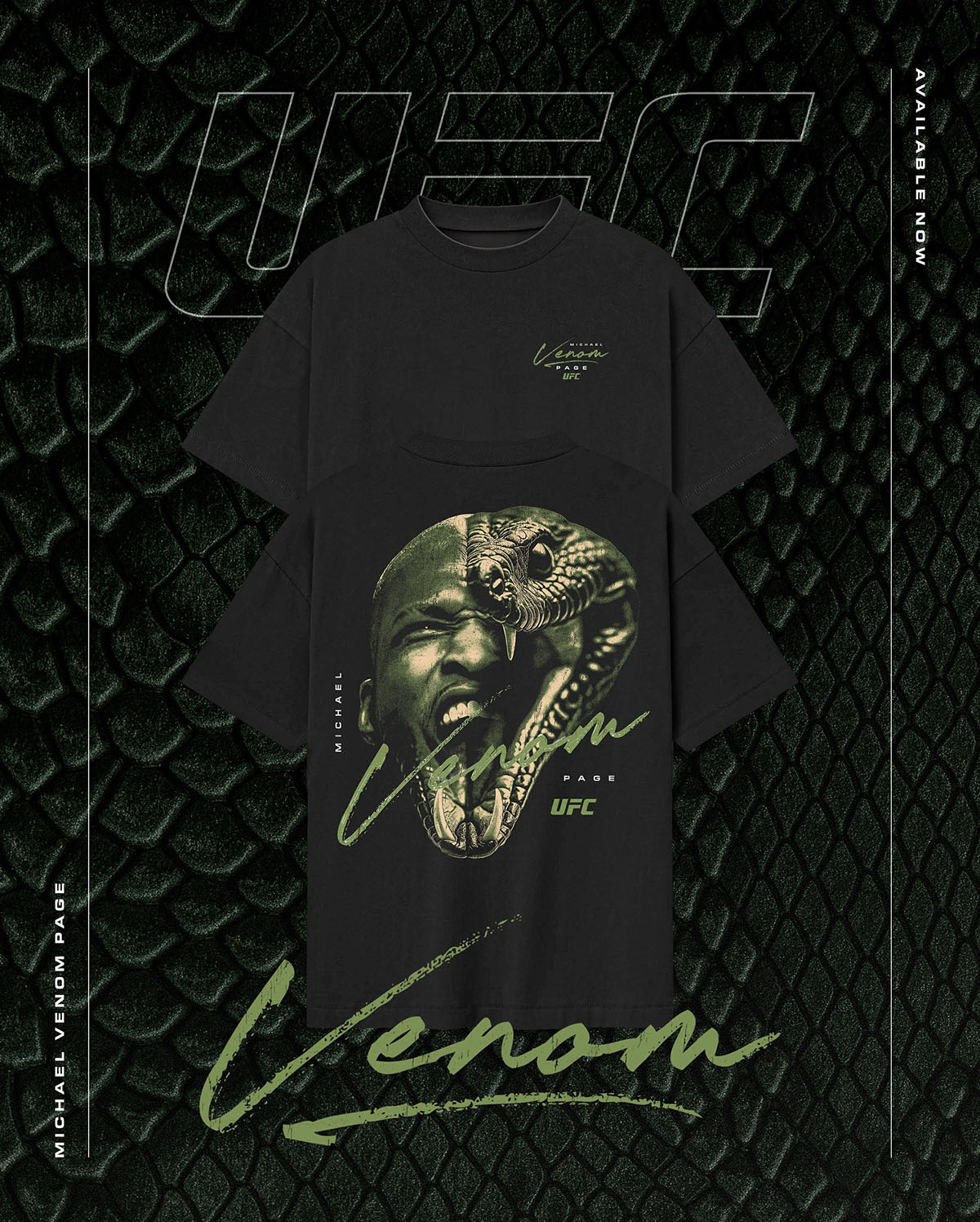 Michael Venom Page UFC 319 Shirt