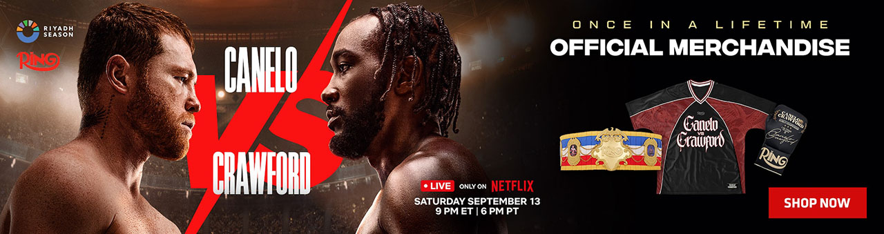 Canelo vs Crawford Boxing Merchandise