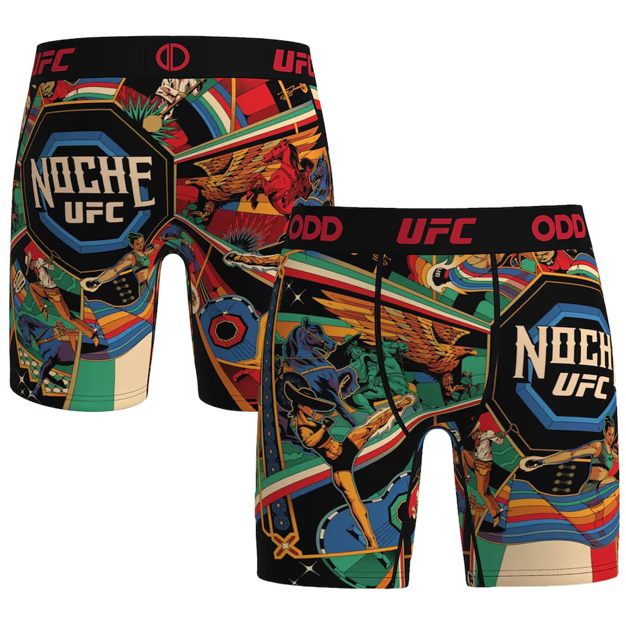 Noche UFC 2025 Mens Odd Sox Boxer Briefs
