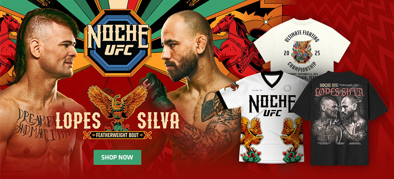 Noche UFC 2025 Shirts Clothing Fight Gear Merchandise