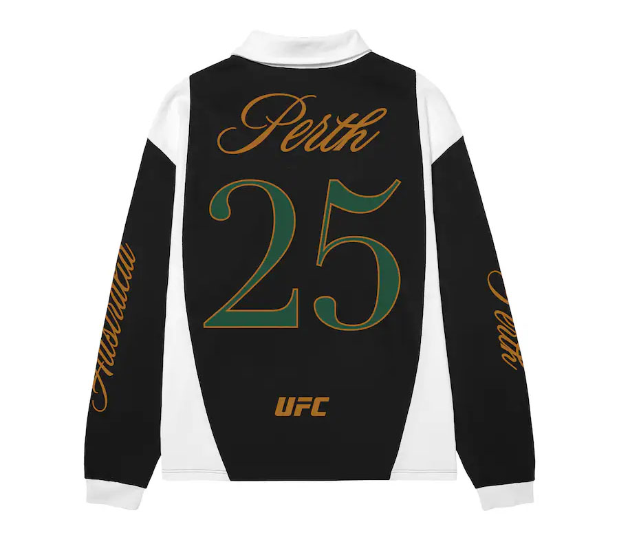 UFC Fight Night 199 Perth Long Sleeve Rugby Polo Shirt 2