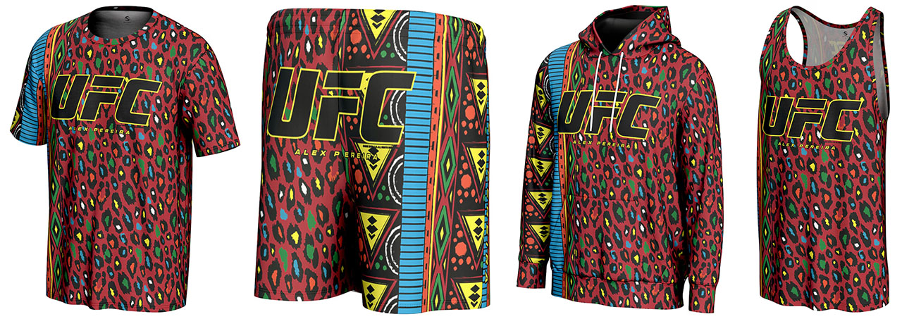 Alex Pereira UFC 320 Prosphere Apparel