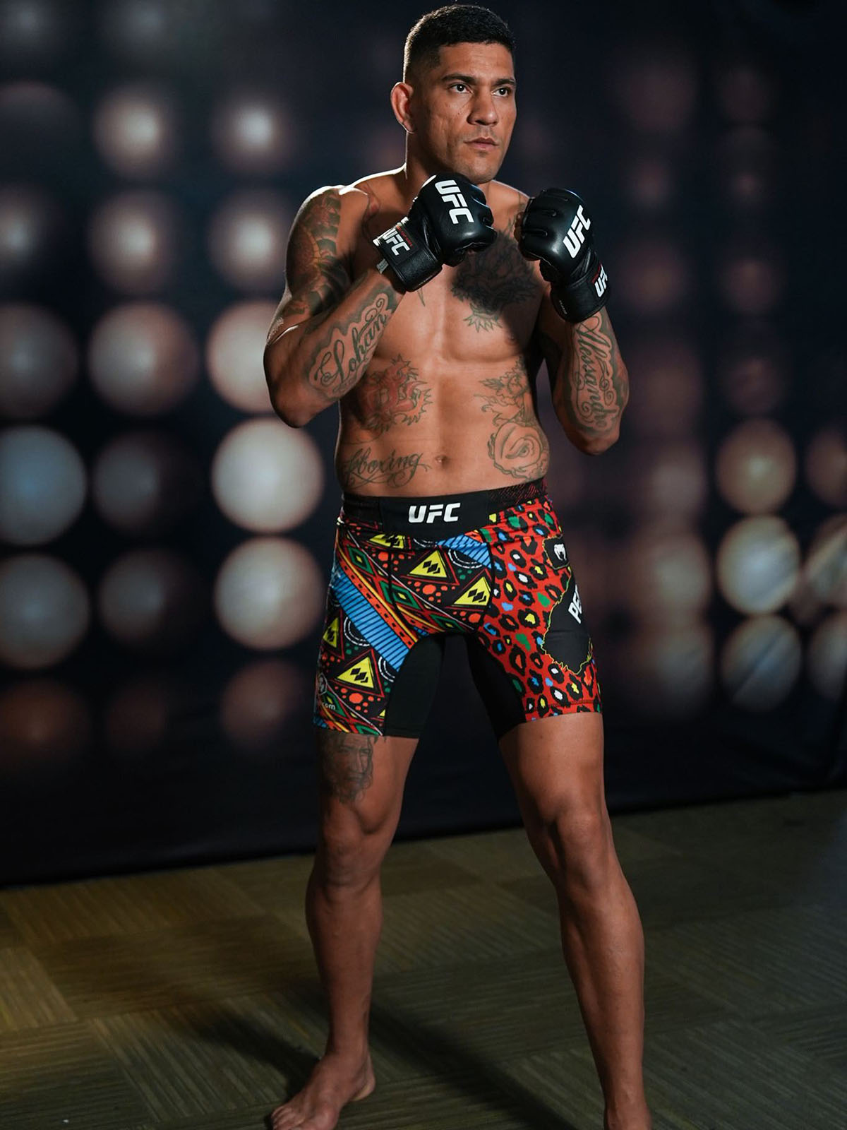 Alex Pereira UFC 320 Custom Venum Fight Shorts