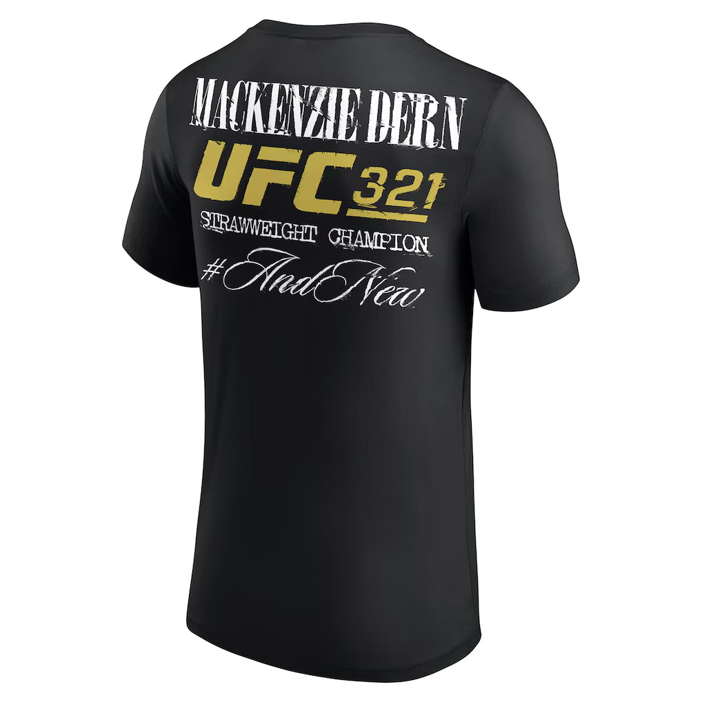 Mackenzie Dern UFC 321 Champion T Shirt 3