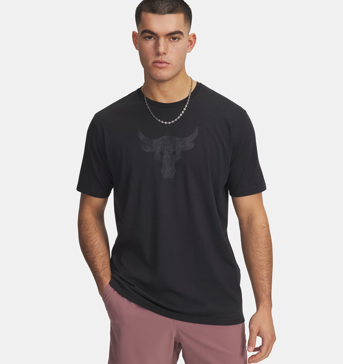 Project Rock Payoff Graphic Mens T Shirt Black