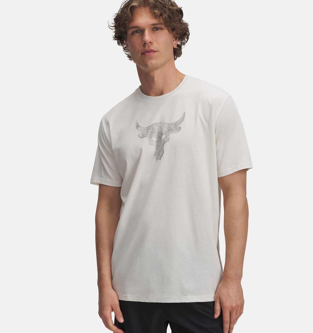 Project Rock Payoff Graphic Mens T Shirt Stone