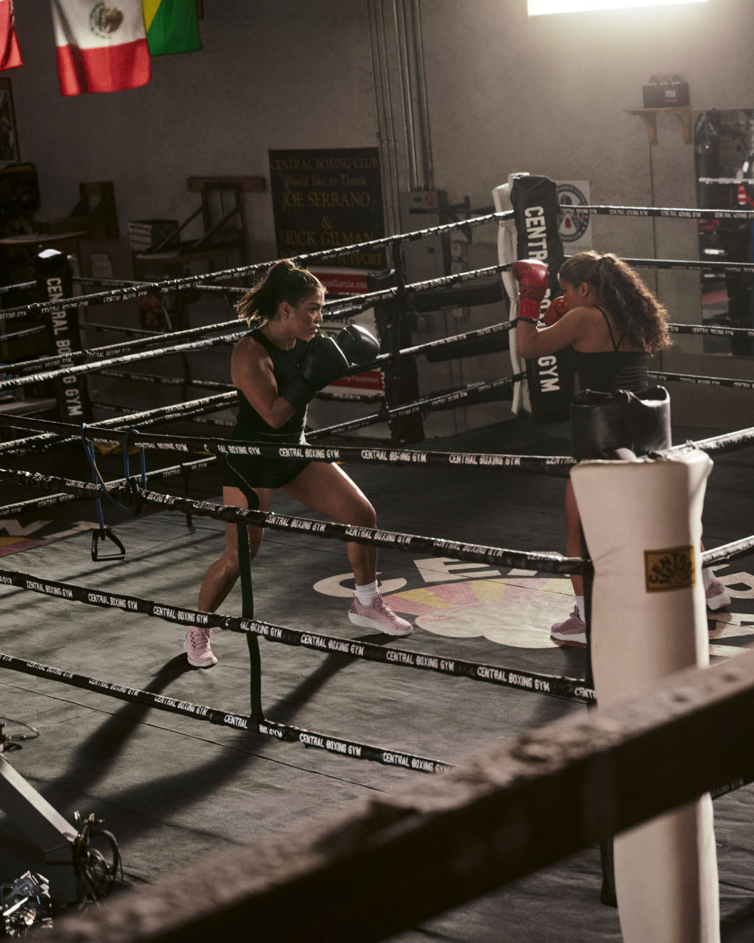 Tracy Cortez UFC Fighter Wearing Project Rock 8 Shoes and Apparel 3