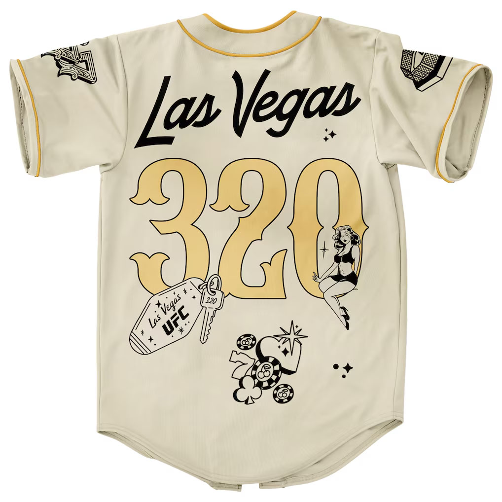 UFC 320 Baseball Jersey 2