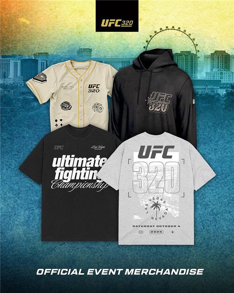 UFC 320 Event Shirts