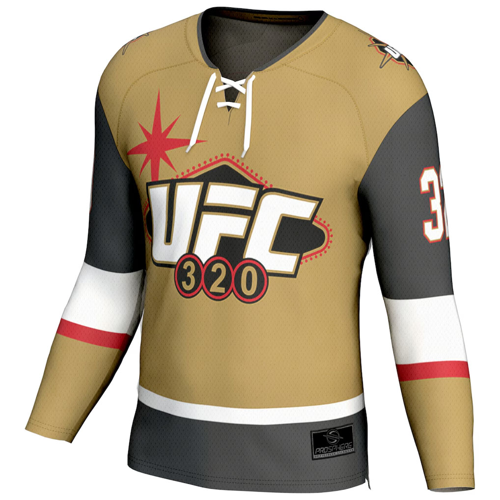UFC 320 Hockey Jersey 1