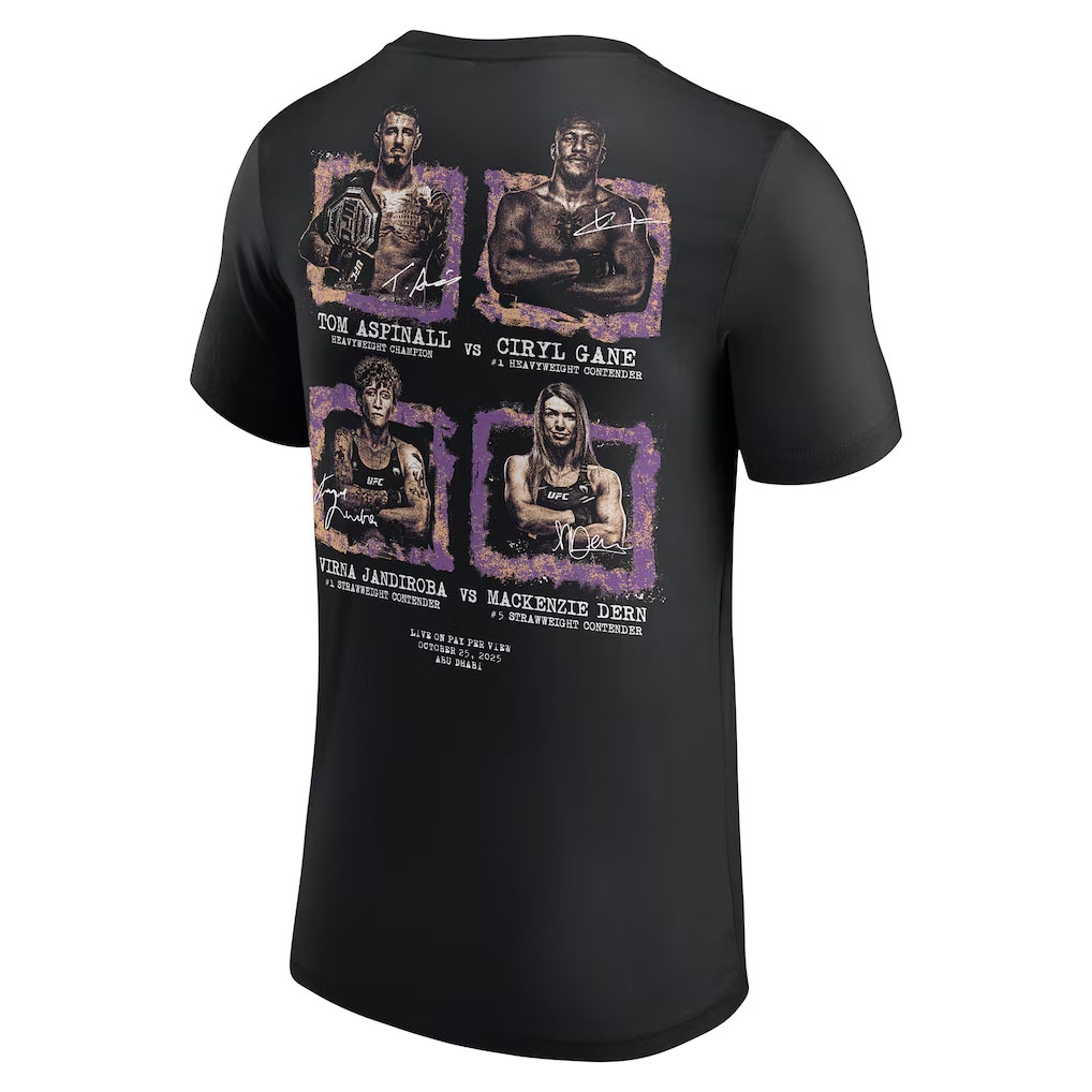 UFC 321 Match Up T Shirt 2