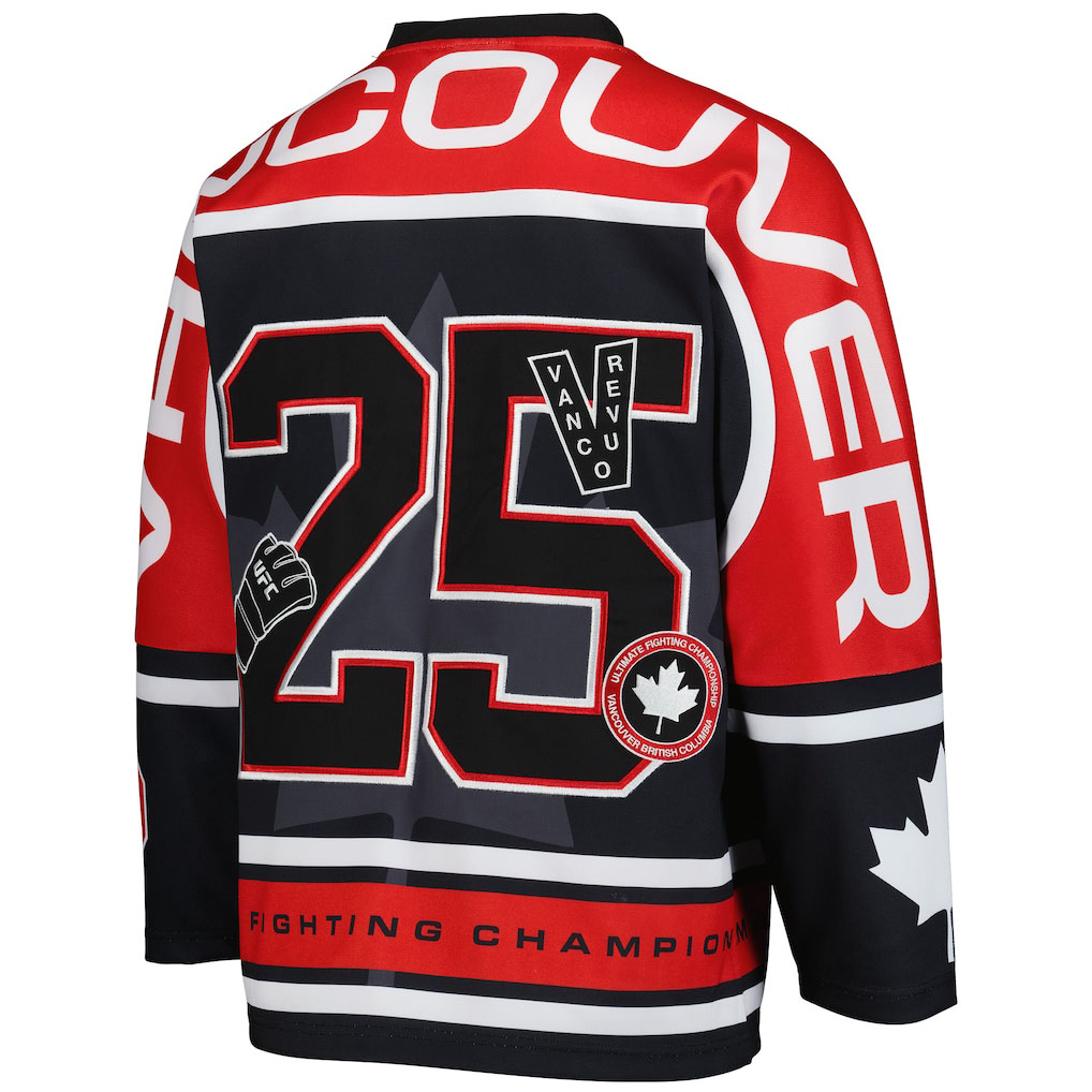 UFC FIght Night Vancouver Hockey Jersey 2