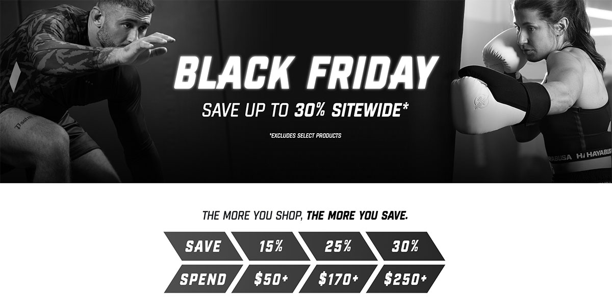 Hayabusa-Black-Friday-2025-Sale-on-MMA-BJJ-Boxing-Fight-Gear-1