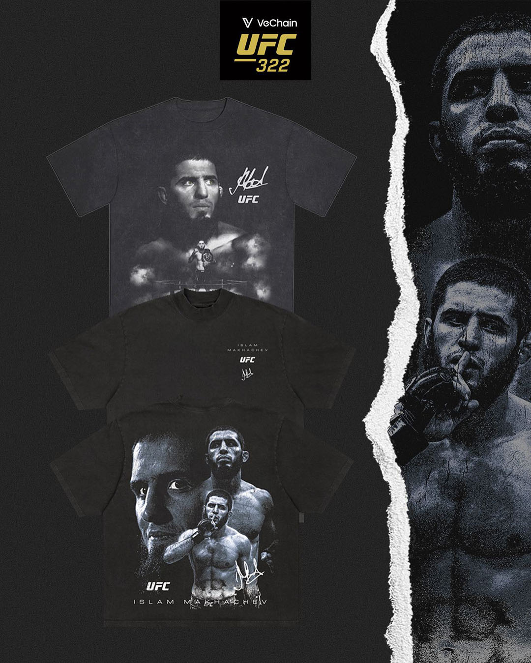 UFC 322 Shirts Clothing Fight Shorts Fight Gear Merchandise