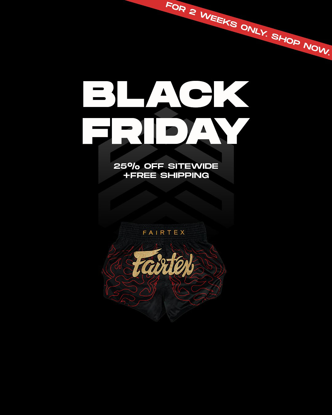 MMA Warehouse Black Friday 2025 Sale Fairtex Muay Thai Fight Shorts