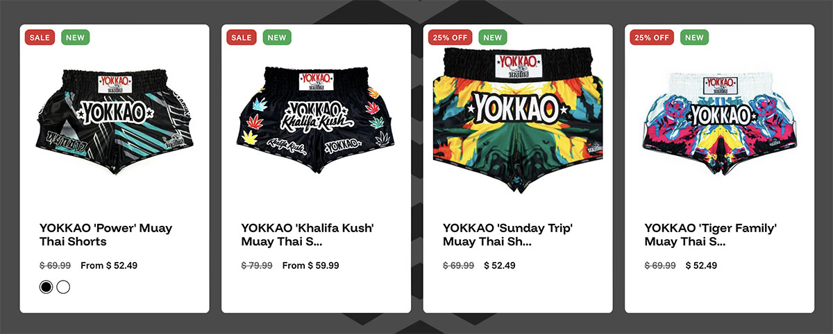 MMA Warehouse Black Friday 2025 Sale Fight Shorts