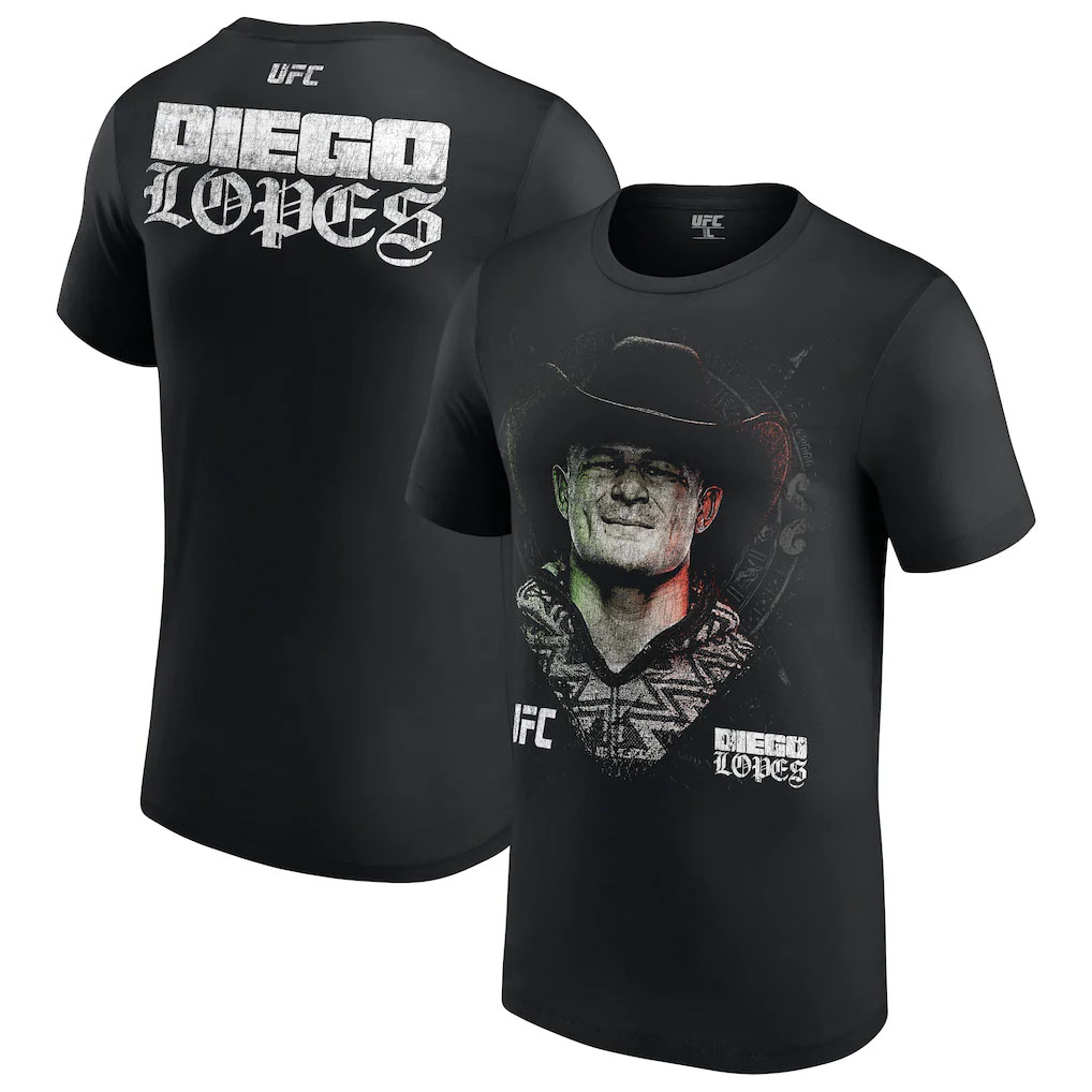 Diego Lopes UFC 325 T-Shirt Black