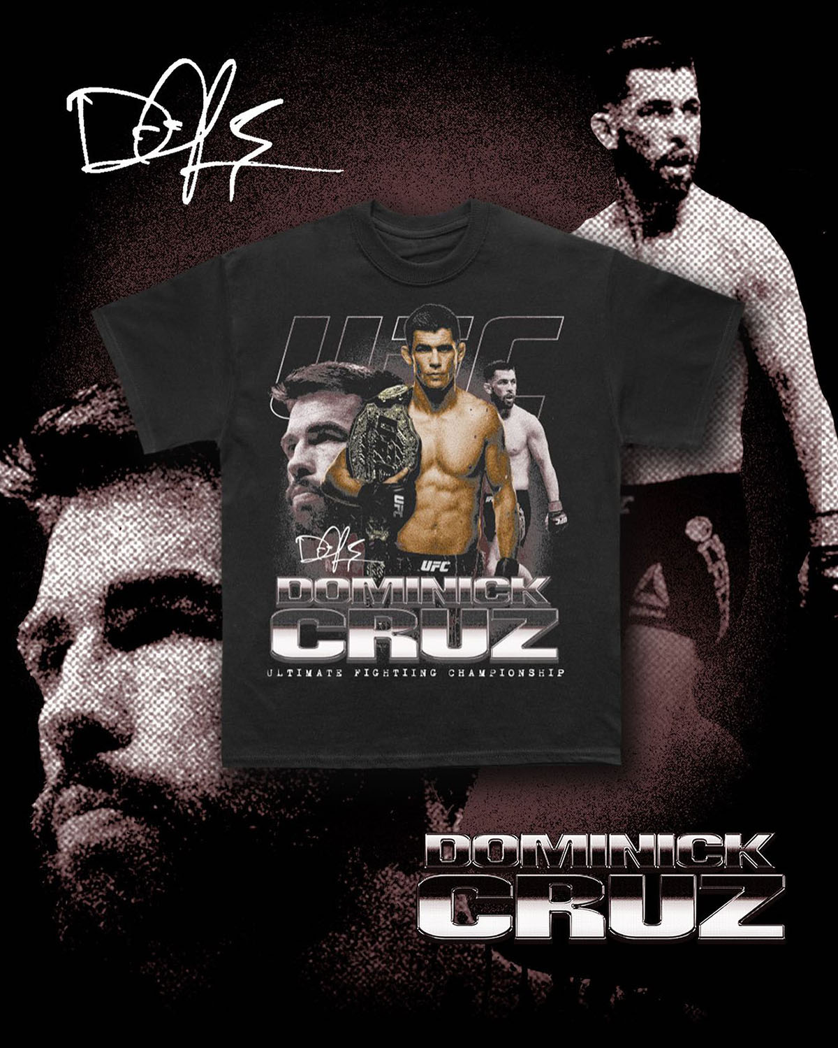 Dominick Cruz UFC Hall of Fame Legend T Shirt