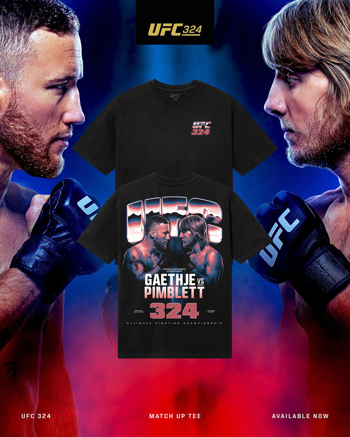 UFC 324 Main Event T Shirt