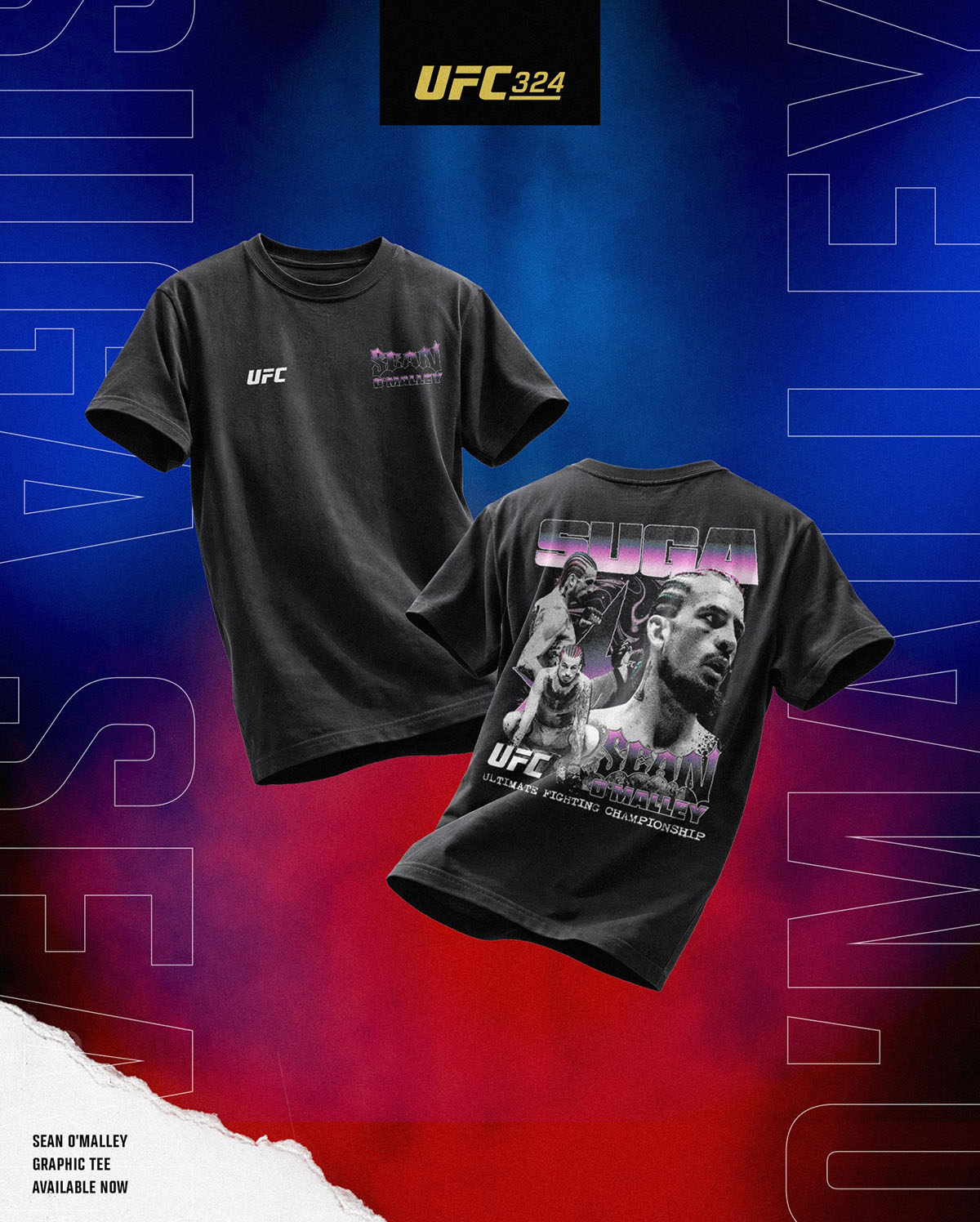 UFC 324 Suga Sean OMalley T Shirt