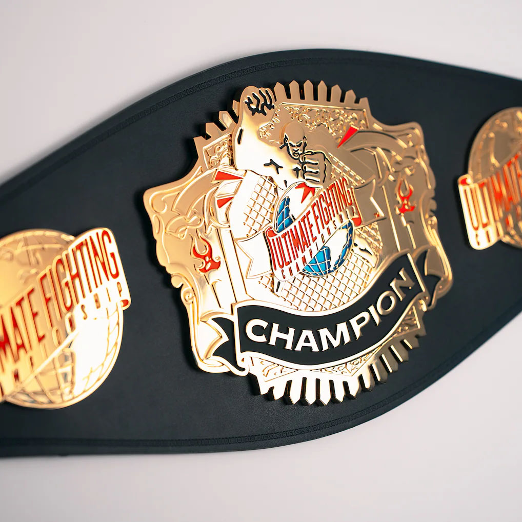 UFC Ulti-Man Vintage Replica Championship Title Belt 2