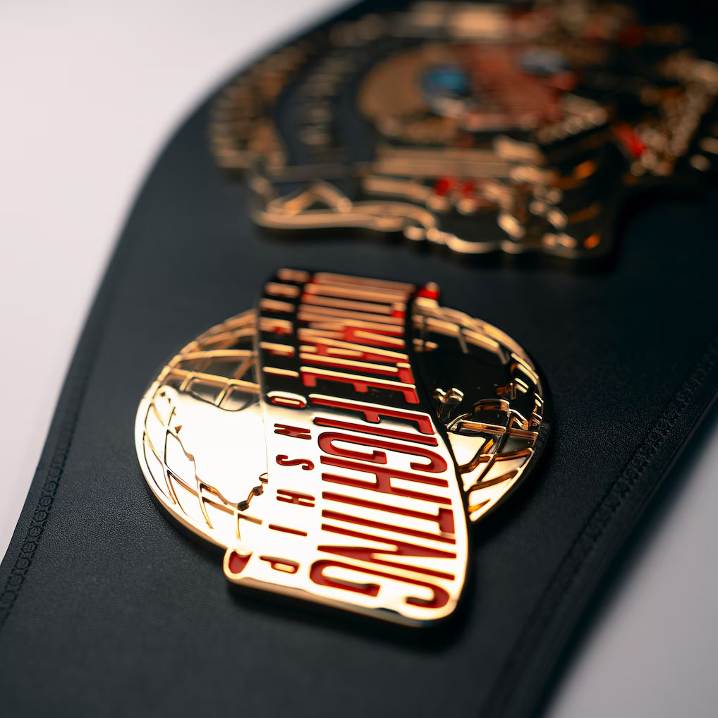 UFC Ulti-Man Vintage Replica Championship Title Belt 3