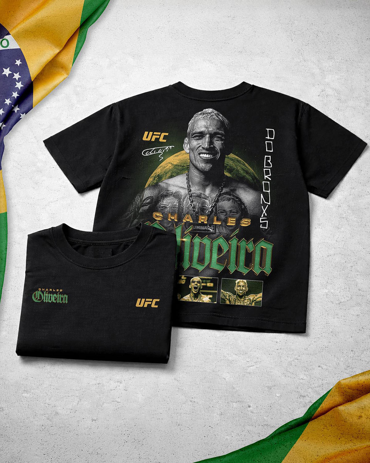 Charles Oliveira UFC 326 Boxy T Shirt