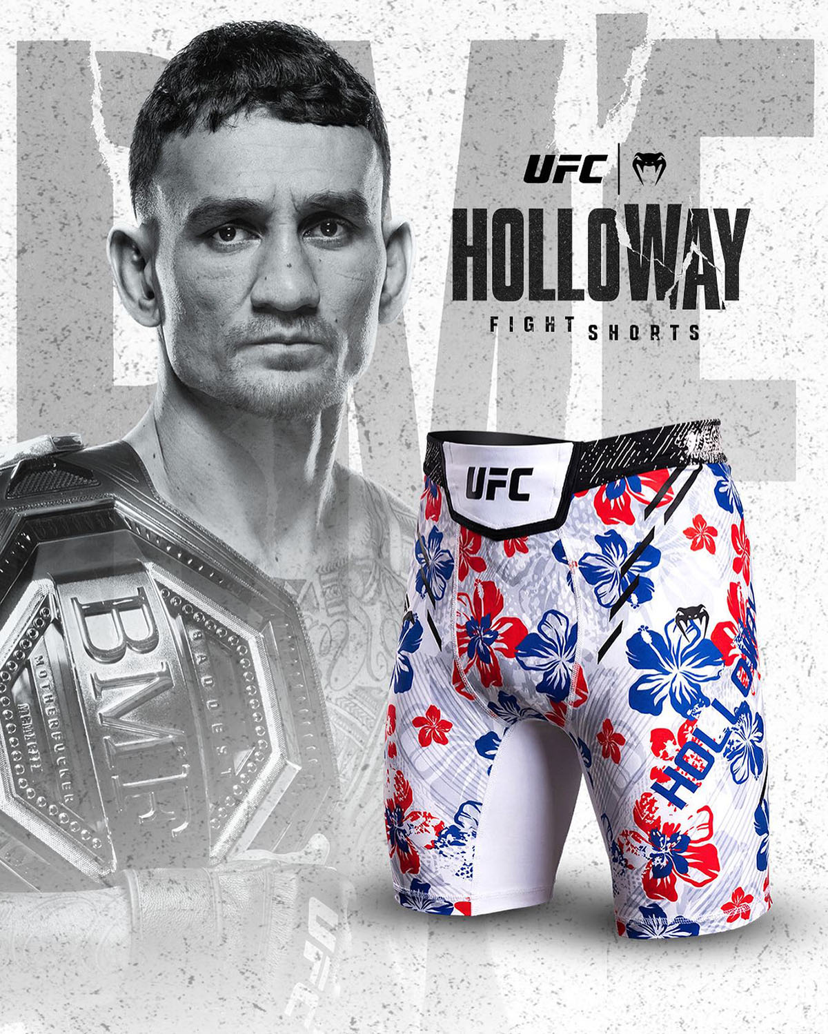 Max Holloway UFC 326 Custom Fight Shorts