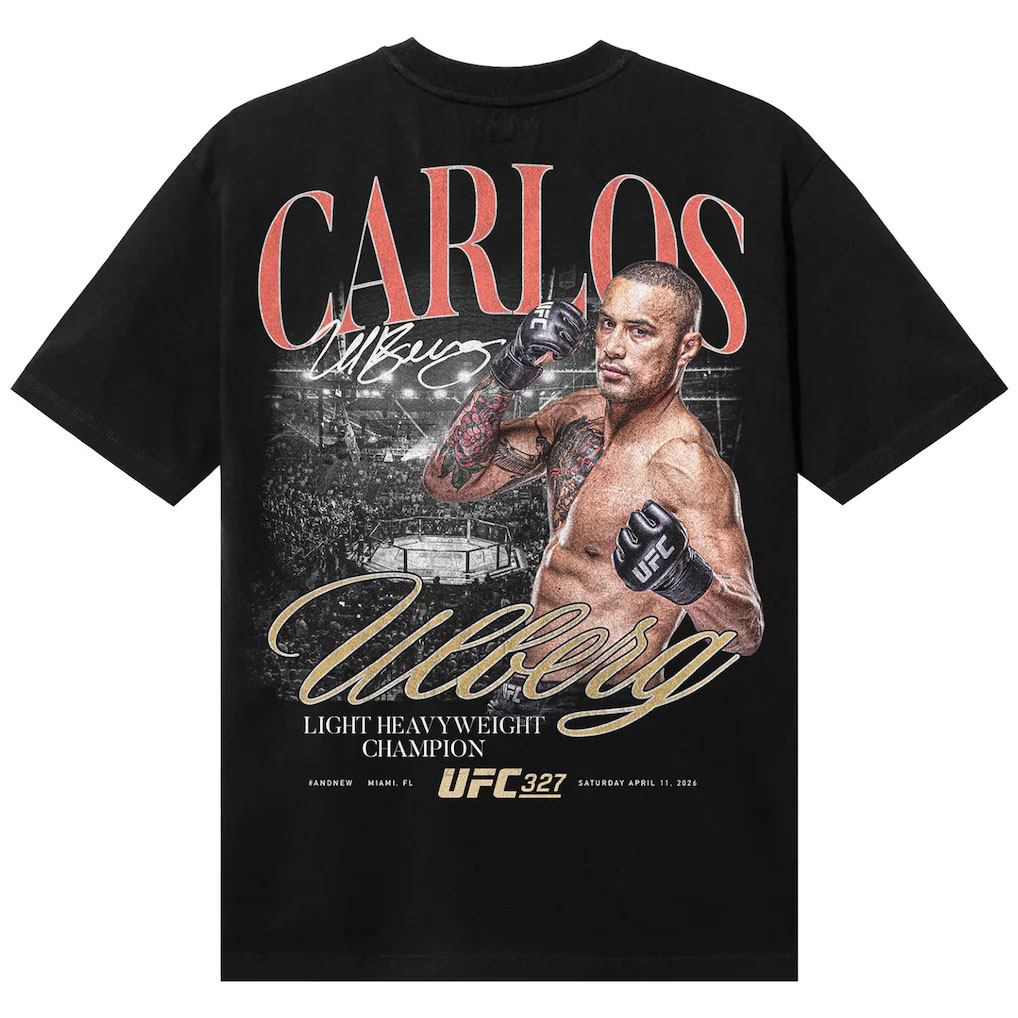 Carlos Ulberg UFC 327 And New Light Heavyweight Champion T-Shirt 2