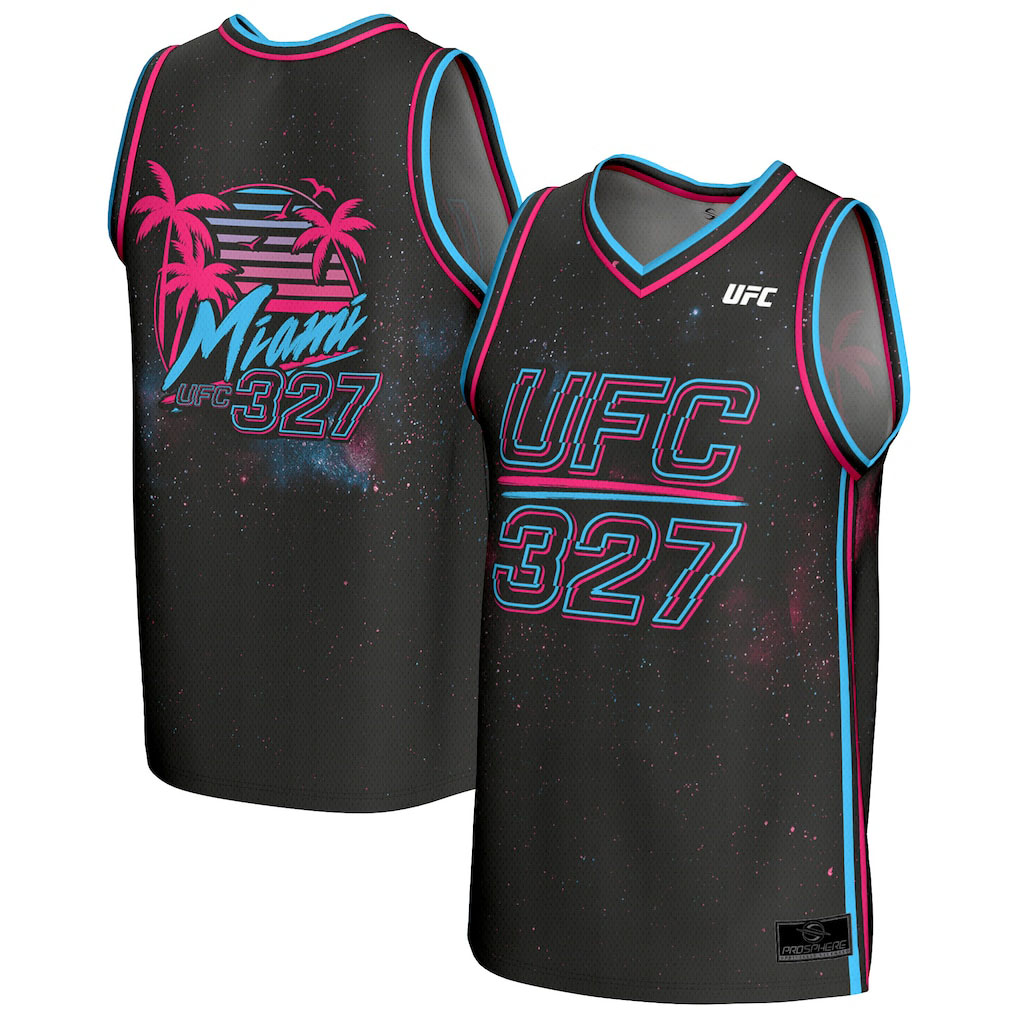 UFC 327- Prochazka vs. Ulberg Basketball Jersey