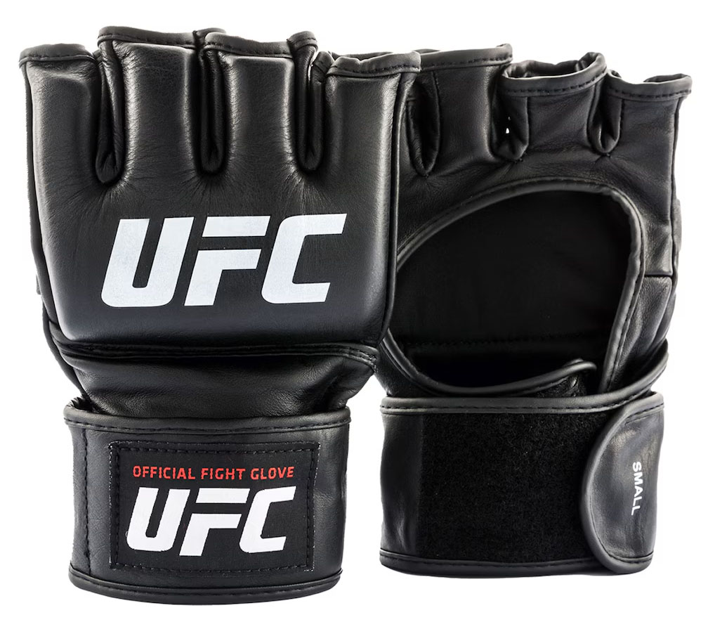 UFC Black Official Pro Fight Gloves