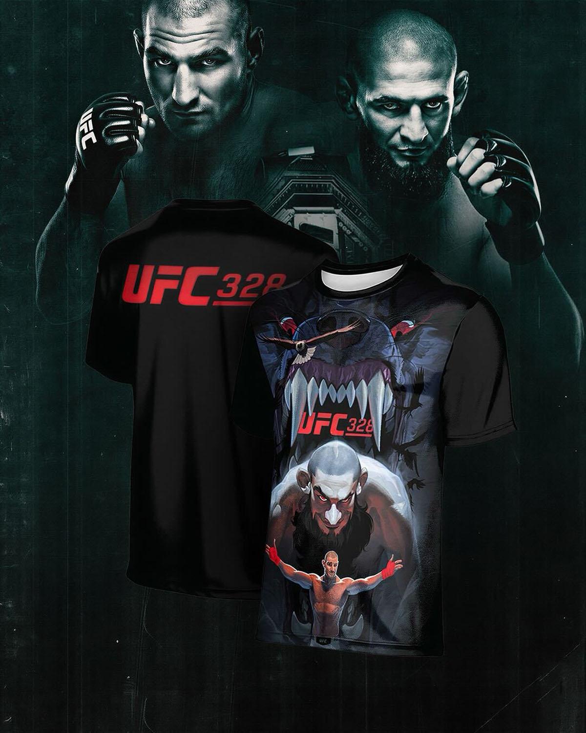 UFC 328 Artist Series T Shirt