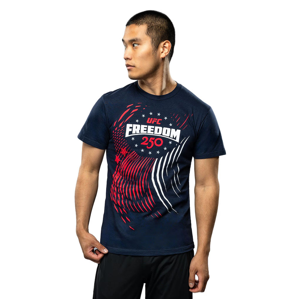 UFC Freedom 250 By Venum Navy Weigh-In T-Shirt Navy