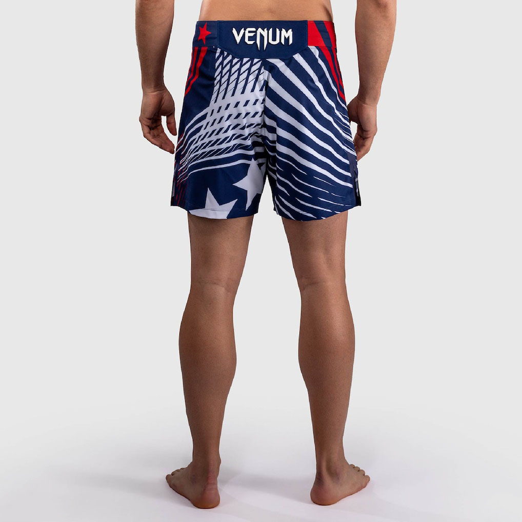 UFC Freedom 250 by Venum Blue Authentic Fight Night Short Fit Fight Shorts 2
