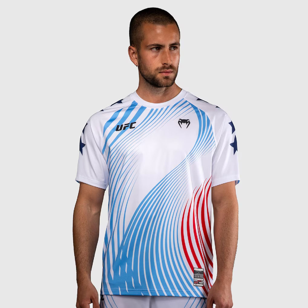 UFC Freedom 250 by Venum White Authentic Fight Night Walkout Jersey 1