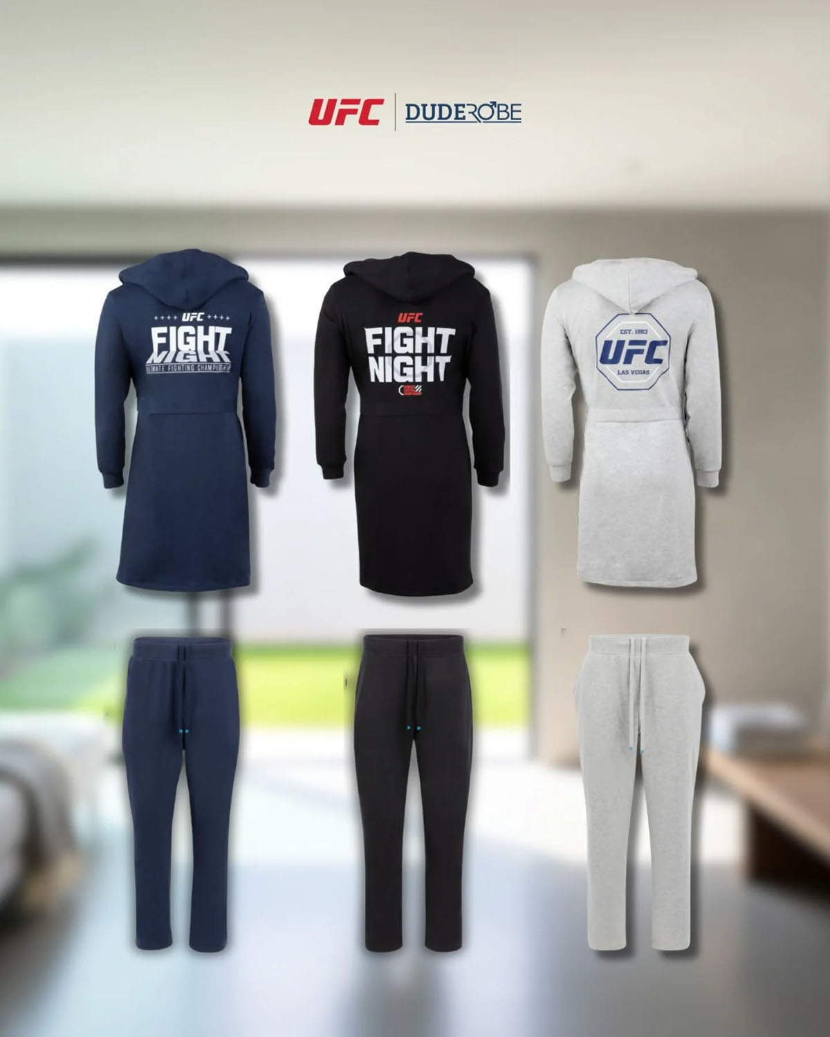 ufc duderobe pants
