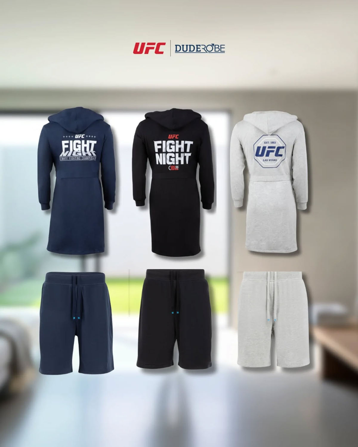 ufc duderobe shorts